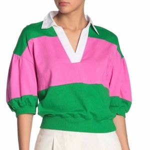 IN SEARCH OF Kate Spade oversized polo Tee